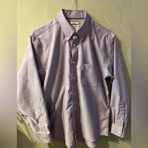 Jos A Banks Lilac Dress shirt 16.5 -34